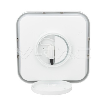 48W LED Плафон SAMSUNG Чип 3000K Квадрат Бяла Рамка IP44 - rZ commerce 48W LED Плафон SAMSUNG Чип 3000K Квадрат Бяла Рамка IP44