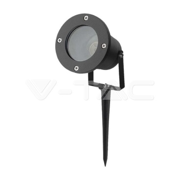 GU10 Градинско Тяло Колче Черно IP65 - rZ commerce GU10 Градинско Тяло Колче Черно IP65