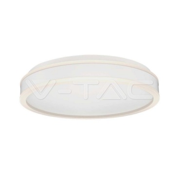 LED Осветител 24W Кръг за Таван Бяла Рамка 4000K - rZ commerce LED Осветител 24W Кръг за Таван Бяла Рамка 4000K
