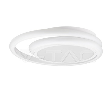 LED Осветител 38W Плафон 4000K Бял Двоен Кръг - rZ commerce LED Осветител 38W Плафон 4000K Бял Двоен Кръг