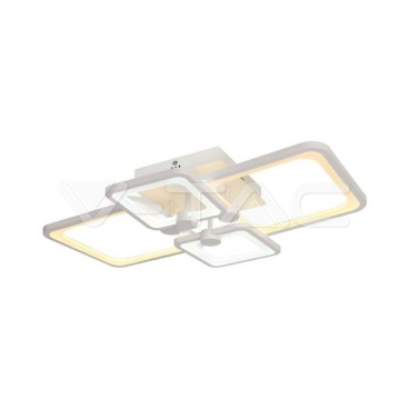 74W LED Плафон 3 Степени Димиращ с Дистанционно Бяло Тяло IP20 - rZ commerce 74W LED Плафон 3 Степени Димиращ с Дистанционно Бяло Тяло IP20