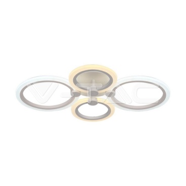 51W LED Плафон 3 Степени Димиращ с Дистанционно Бяло Тяло IP20 - rZ commerce 51W LED Плафон 3 Степени Димиращ с Дистанционно Бяло Тяло IP20