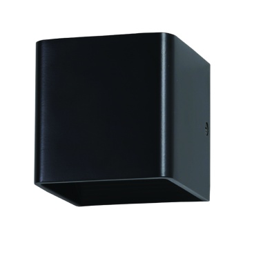 6W Аплик Bridglux Chip Черно Тяло Квадрат 4000K - rZ commerce 6W Аплик Bridglux Chip Черно Тяло Квадрат 4000K