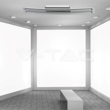 36W LED Стена/Таван Хром Двойно Стъкло 4000К D985*2 - rZ commerce 36W LED Стена/Таван Хром Двойно Стъкло 4000К D985*2