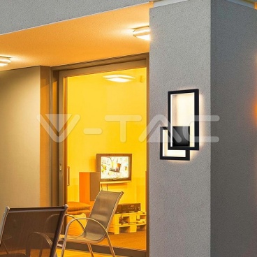 20W Стенна Лампа Черно Тяло 4000K IP54 - rZ commerce 20W Стенна Лампа Черно Тяло 4000K IP54