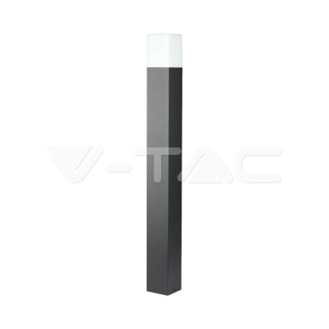 GU10 Градинска Наземна Лампа Черна Квадрат 80CM IP54 - rZ commerce GU10 Градинска Наземна Лампа Черна Квадрат 80CM IP54