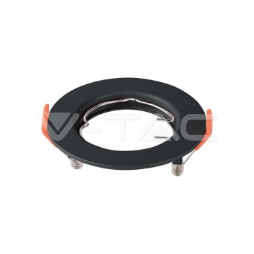 GU10 Корпус Кръг Черен 2бр./кутия - rZ commerce GU10 Корпус Кръг Черен 2бр./кутия