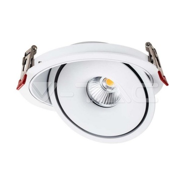12W LED COB Луна 3 в 1 Бяло Тяло - rZ commerce 12W LED COB Луна 3 в 1 Бяло Тяло