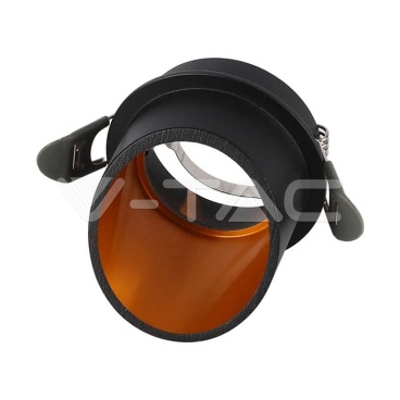 NEW GU10 Корпус Кръг Черен - rZ commerce NEW GU10 Корпус Кръг Черен