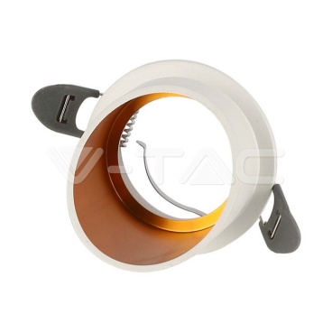 NEW GU10 Корпус Кръг Бял - rZ commerce NEW GU10 Корпус Кръг Бял