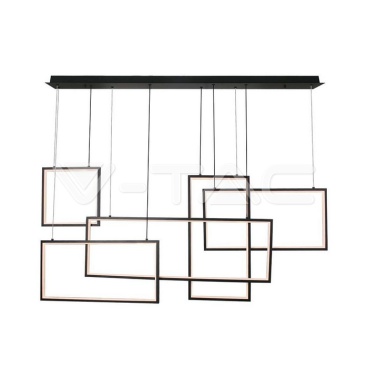 LED Осветител 45W Висящ 120*50*60CM Черно Тяло 3000K 4800lm - rZ commerce LED Осветител 45W Висящ 120*50*60CM Черно Тяло 3000K 4800lm