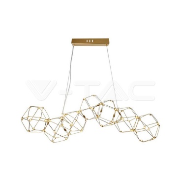 20W LED Полилей (94.5 x 32.5 x 120см) 3000K златно тяло 2700Lm - rZ commerce 20W LED Полилей (94.5 x 32.5 x 120см) 3000K златно тяло 2700Lm