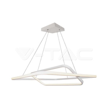LED полилей 50W 600x600x1200мм димиращ бял 4000К 5150lm