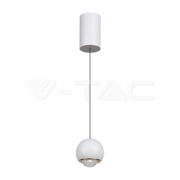 5W LED Висяща Лампа Бяло Тяло 3000K - rZ commerce 5W LED Висяща Лампа Бяло Тяло 3000K