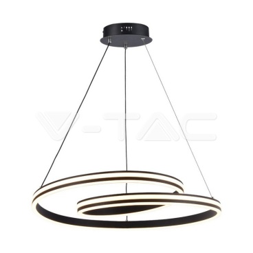 40W LED Пендел Дизайн Черно + Бяло Тяло - rZ commerce 40W LED Пендел Дизайн Черно + Бяло Тяло