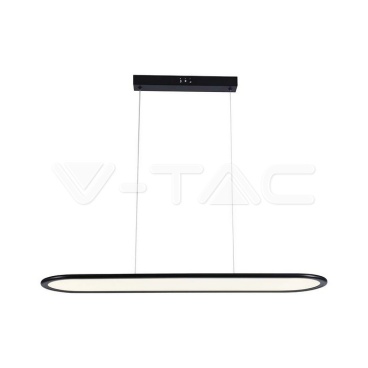 24W LED Висяща Лампа (80*100CM) 4000K Черно Тяло - rZ commerce 24W LED Висяща Лампа (80*100CM) 4000K Черно Тяло