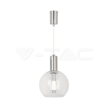 5W LED Висящ Пендел Прозрачно Стъкло 3000K - rZ commerce 5W LED Висящ Пендел Прозрачно Стъкло 3000K