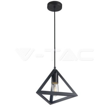 Пендел Geometric Пирамида Черен