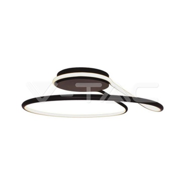 LED Осветител 24W 4000K Черен