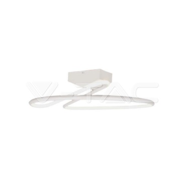 LED Осветител 43W 4000K Бял Кръг 