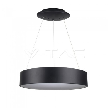 20 LED Пендел Димиращ Черен 3000К