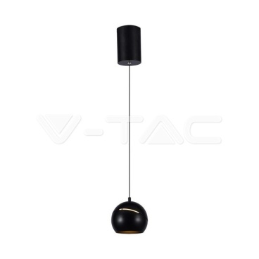 8.5W LED Висяща Лампа Φ180 Регулируемо Въже Touch On/Off Черно Тяло 3000K 850lm - rZ commerce 8.5W LED Висяща Лампа Φ180 Регулируемо Въже Touch On/Off Черно Тяло 3000K 850lm