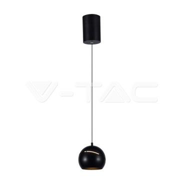 8.5W LED Висяща Лампа Φ180 Черно Тяло 3000K 850lm - rZ commerce 8.5W LED Висяща Лампа Φ180 Черно Тяло 3000K 850lm