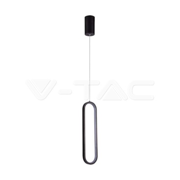 13W LED Висяща Лампа 40CM 3000K Черно Тяло - rZ commerce 13W LED Висяща Лампа 40CM 3000K Черно Тяло