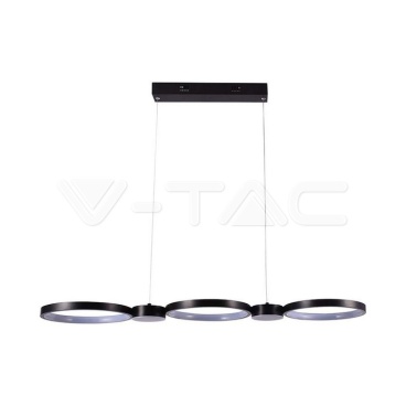 LED Осветител 38W Висящ (95*100CM) Черен 4000K