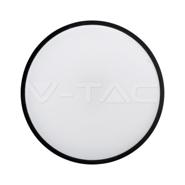 18W LED Плафон SAMSUNG Чип 4000K Кръг Черна Рамка IP44 - rZ commerce 18W LED Плафон SAMSUNG Чип 4000K Кръг Черна Рамка IP44