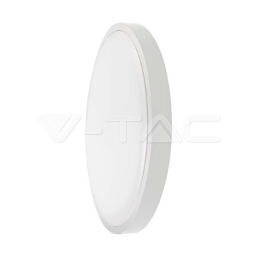 24W LED Плафон Кръг Бяла Рамка 6400К IP44 /2500lm/ - rZ commerce 24W LED Плафон Кръг Бяла Рамка 6400К IP44 /2500lm/