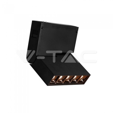5*2W Магнитен Линеен Спот 3000K Черен 24V