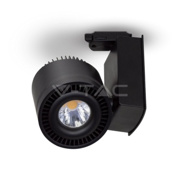 45W LED COB CRI>95 Прожектор Релсов Монтаж Черно Тяло 5000K - rZ commerce 45W LED COB CRI>95 Прожектор Релсов Монтаж Черно Тяло 5000K