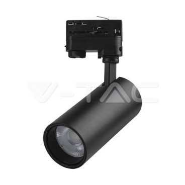 30W LED COB Релсов Прожектор 3 в 1 Черно Тяло - rZ commerce 30W LED COB Релсов Прожектор 3 в 1 Черно Тяло