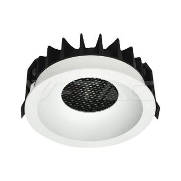 18W LED Луна Bridgelux 3в1 Бял Ринг + Черна Основа - rZ commerce 18W LED Луна Bridgelux 3в1 Бял Ринг + Черна Основа