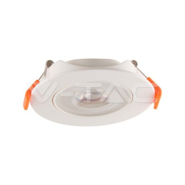 7W LED Луна Кръг SAMSUNG 4000K Бяло Тяло - rZ commerce 7W LED Луна Кръг SAMSUNG 4000K Бяло Тяло