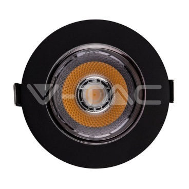 LED Луна SAMSUNG ЧИП - 10W Рефлоктор COB Черна 6400К