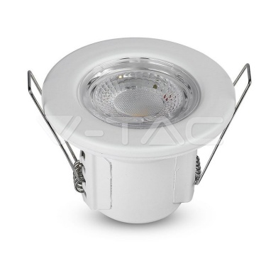 5W LED Луна Пожароустоичива Бяла Димираща 4000К