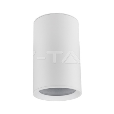 GU10 Отливка Външен Монтаж Бяла H:100mm - rZ commerce GU10 Отливка Външен Монтаж Бяла H:100mm