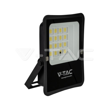 12W LED Соларен Прожектор 6400К
