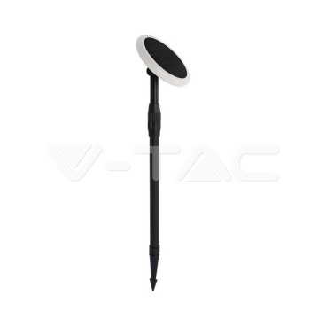 3W LED Соларно Градински Тяло Черно Бяло Тяло 4000K 2бр - rZ commerce 3W LED Соларно Градински Тяло Черно Бяло Тяло 4000K 2бр