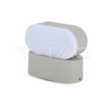 6W Стенна Лампа Сива IP65 Подвижна 3000К - rZ commerce 6W Стенна Лампа Сива IP65 Подвижна 3000К