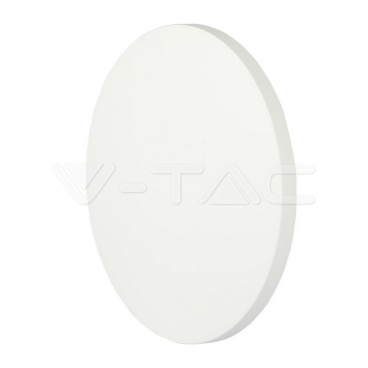 9W Аплик Бяло Тяло Кръг IP65 Топло Бяла Светлина - rZ commerce 9W Аплик Бяло Тяло Кръг IP65 Топло Бяла Светлина
