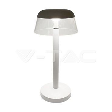 2W LED Настолна Лампа (130x285) 3в1 Димираща Бяло Тяло