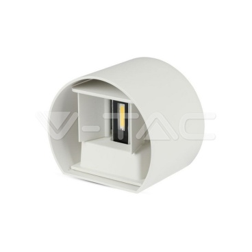 6W Аплик Бяло Тяло Кръг IP65 4000K - rZ commerce 6W Аплик Бяло Тяло Кръг IP65 4000K