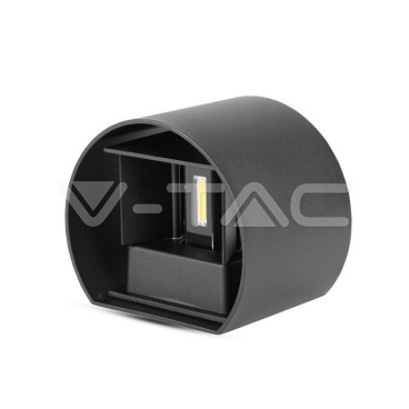 6W Аплик Черно Тяло Кръг IP65 3000K - rZ commerce 6W Аплик Черно Тяло Кръг IP65 3000K