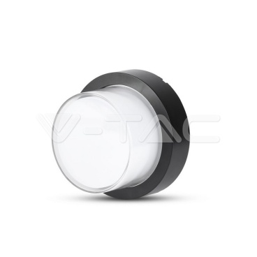 12W Лед Стенна Лампа 3000К Черна Кръг - rZ commerce 12W Лед Стенна Лампа 3000К Черна Кръг
