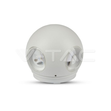 4W Стенна Лампа Бяло Тяло Кръг 4000К IP65 - rZ commerce 4W Стенна Лампа Бяло Тяло Кръг 4000К IP65