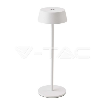 2W LED Настолна Лампа Бяло Тяло 3000К IP54 - rZ commerce 2W LED Настолна Лампа Бяло Тяло 3000К IP54