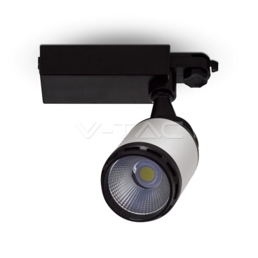 25W LED Прожектор Релсов Монтаж Черно/Бяло Тяло 6000K - rZ commerce 25W LED Прожектор Релсов Монтаж Черно/Бяло Тяло 6000K